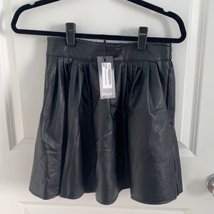 Nasty Gal High-waisted Faux Leather Skirt